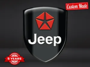 Jeep Logos Société Auto HautNiveau Max Résistants Design